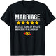 Couples Married 22 Years - Funny 22nd Wedding Anniversary T-Shirt - T-Shirt | Black