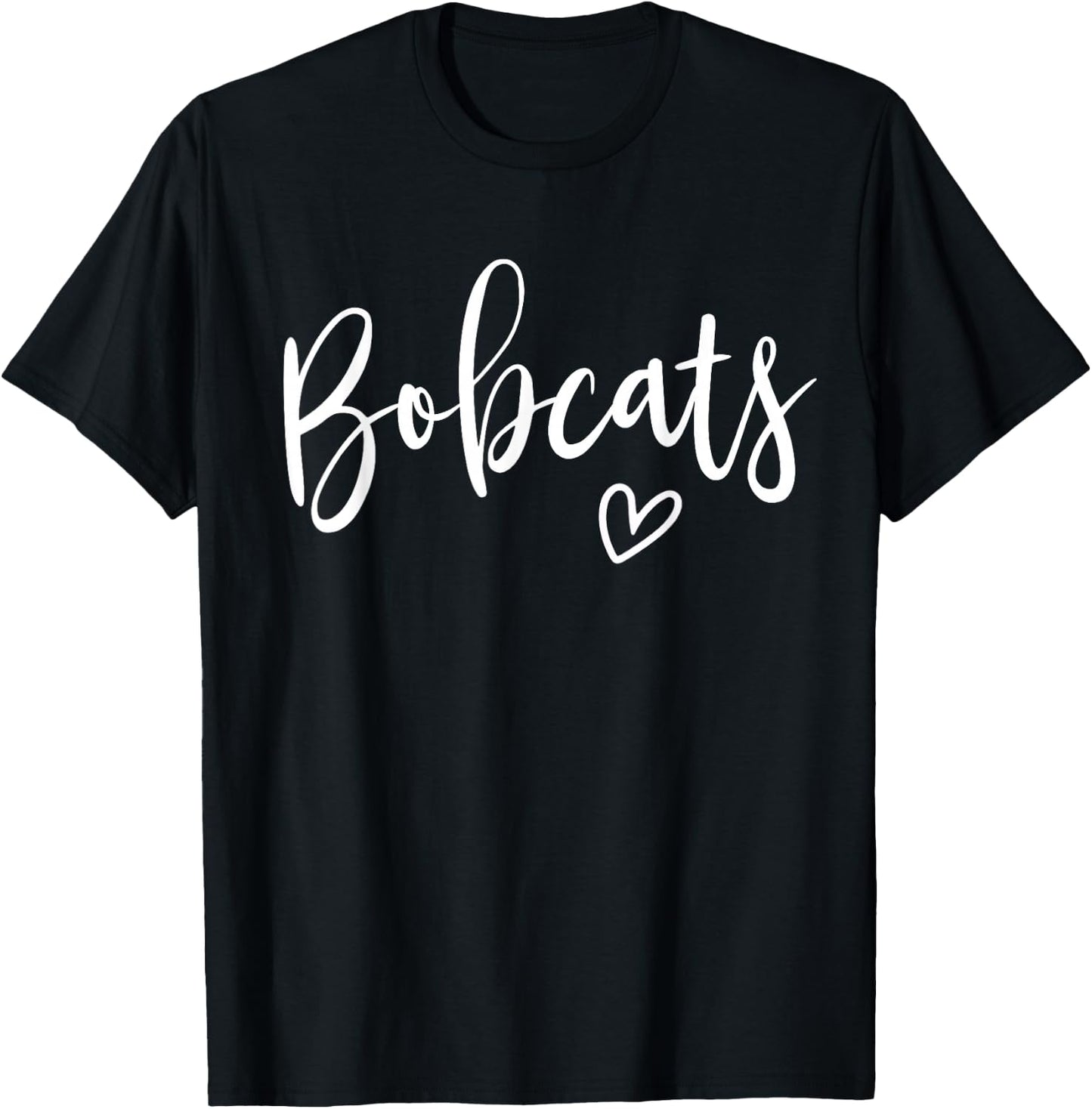 Bobcats High School Bobcats Sports Team Women's Bobcats T-Shirt - T-Shirt | Black