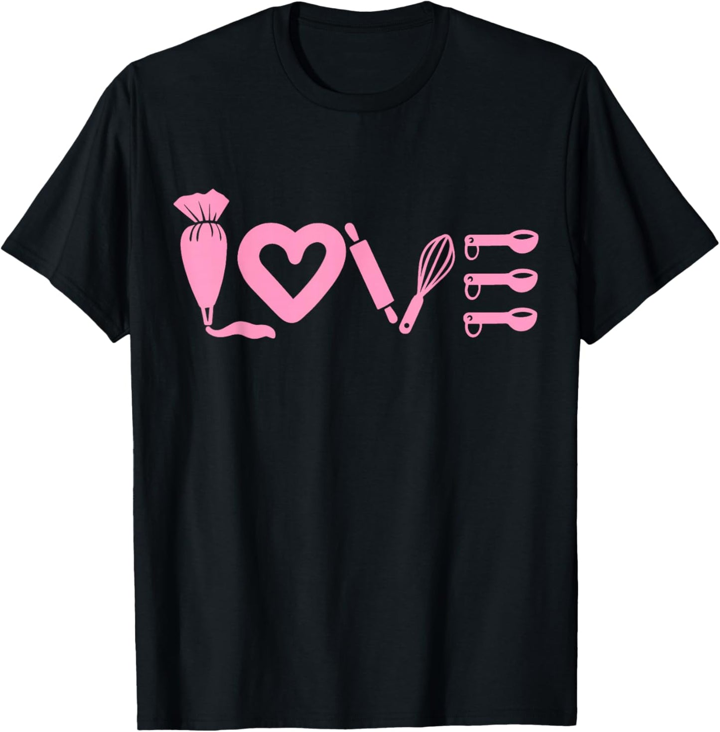 Baking Baker T-Shirt - T-Shirt | Black