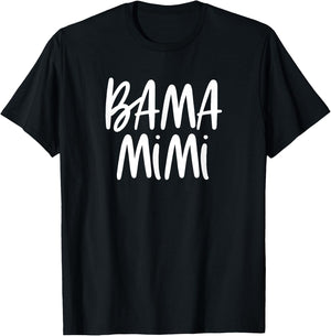 Bama Mimi Alabama Grandmother T-Shirt - T-Shirt | Black