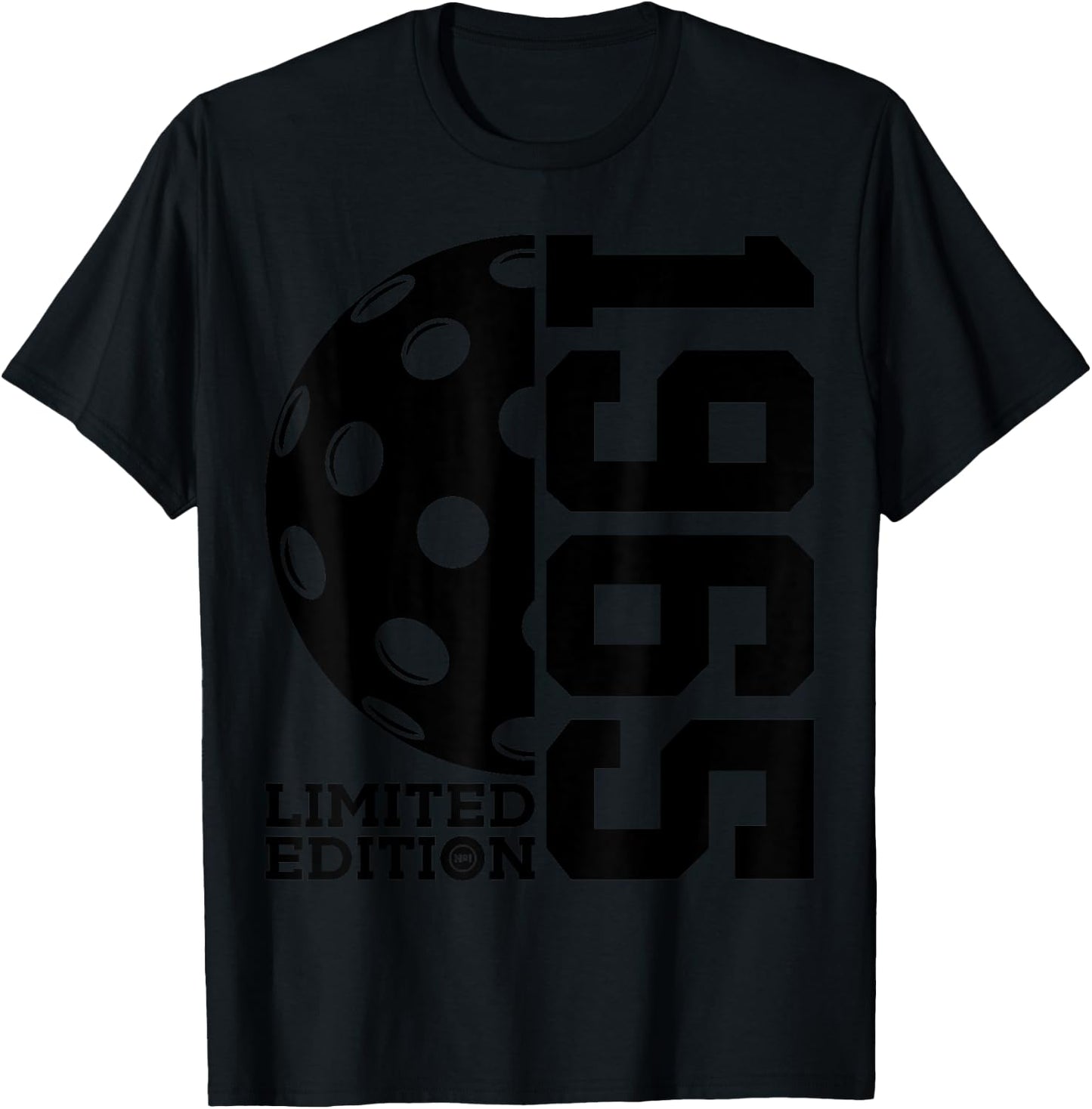 60th BIRTHDAY PICKLEBALL LIMITED EDITION 1965 T-Shirt - T-Shirt | Black