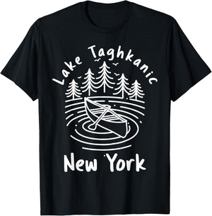 Lake Taghkanic in New York State T-Shirt - T-Shirt | Black