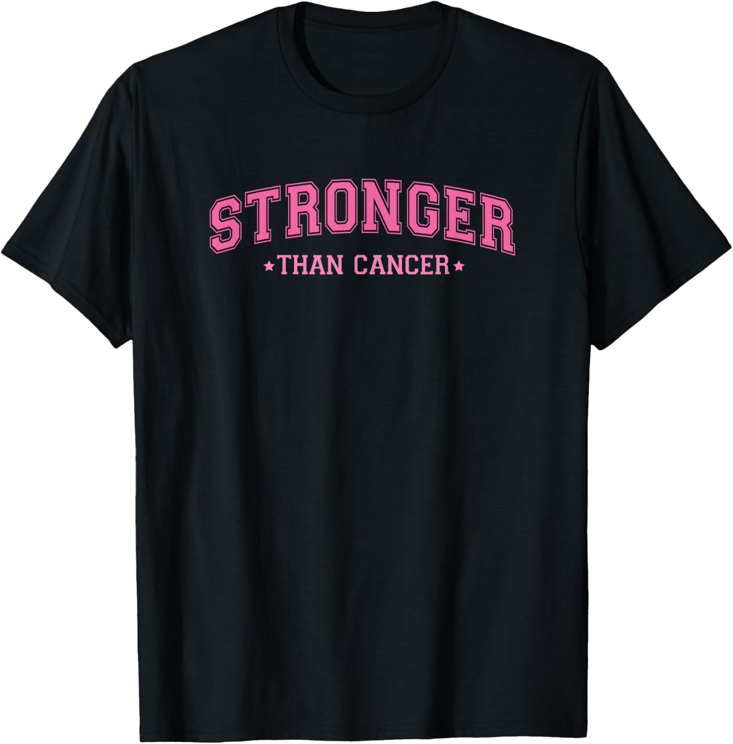 Pink Ribbon Breast Cancer Awareness Support Squad T-Shirt - T-Shirt | Black