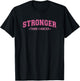Pink Ribbon Breast Cancer Awareness Support Squad T-Shirt - T-Shirt | Black