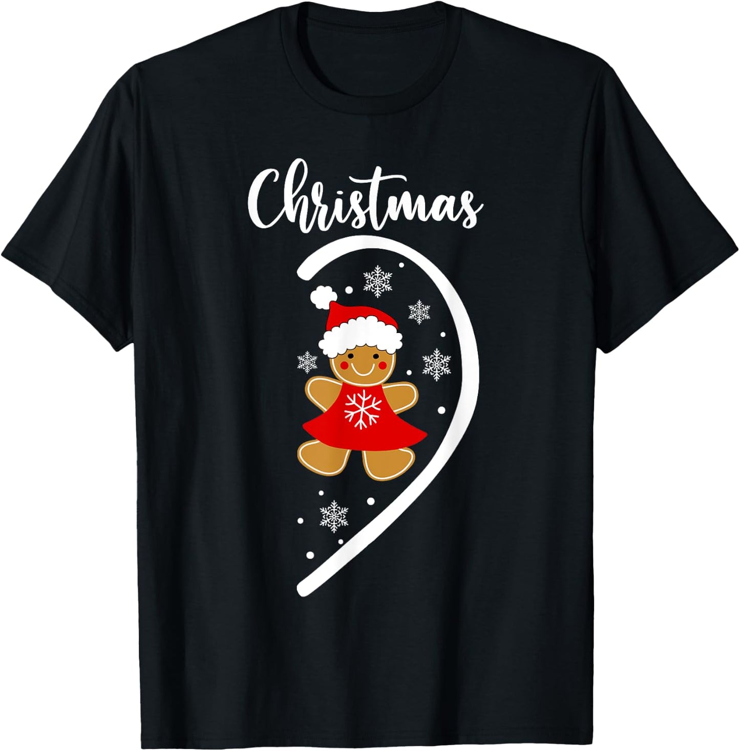 Merry Xmas Matching Christmas Pajama Black Short Sleeve Small -Adults T-Shirt - T-Shirt | Black
