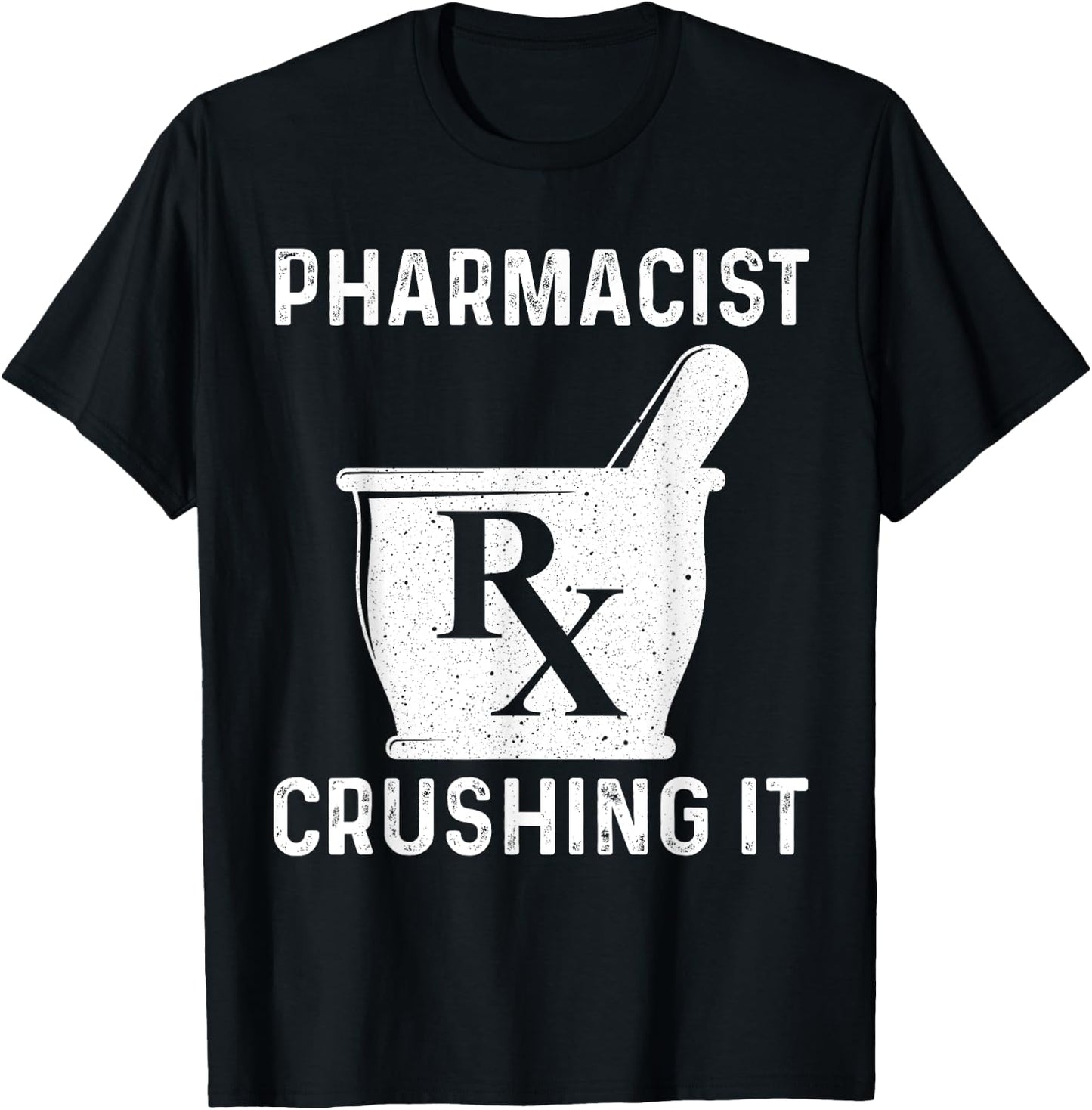 Funny Pharmacist Design Women Pharmacy Technician T-Shirt - T-Shirt | Black