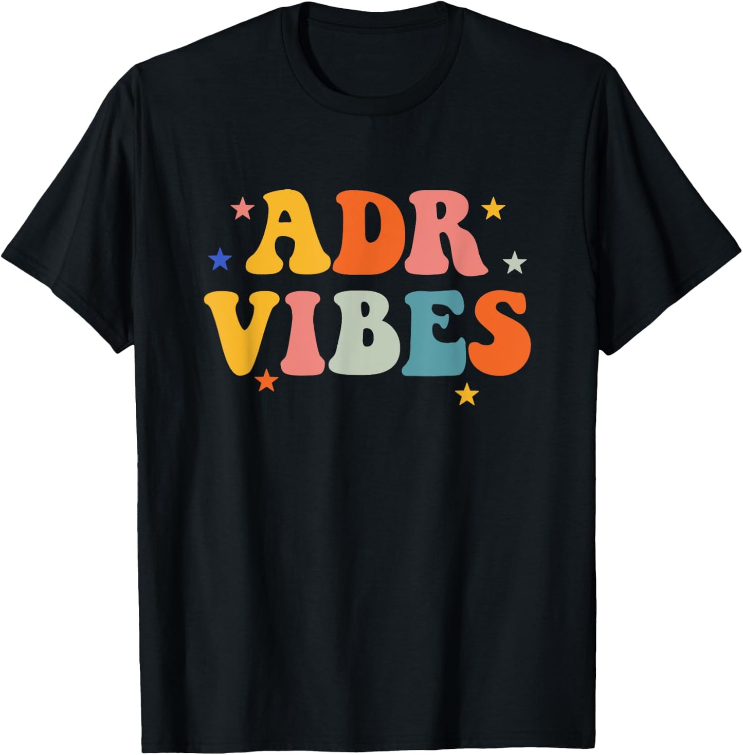 Vet Tech ADR Vibes Veterinarian Veterinary Assistant T-Shirt - T-Shirt | Black
