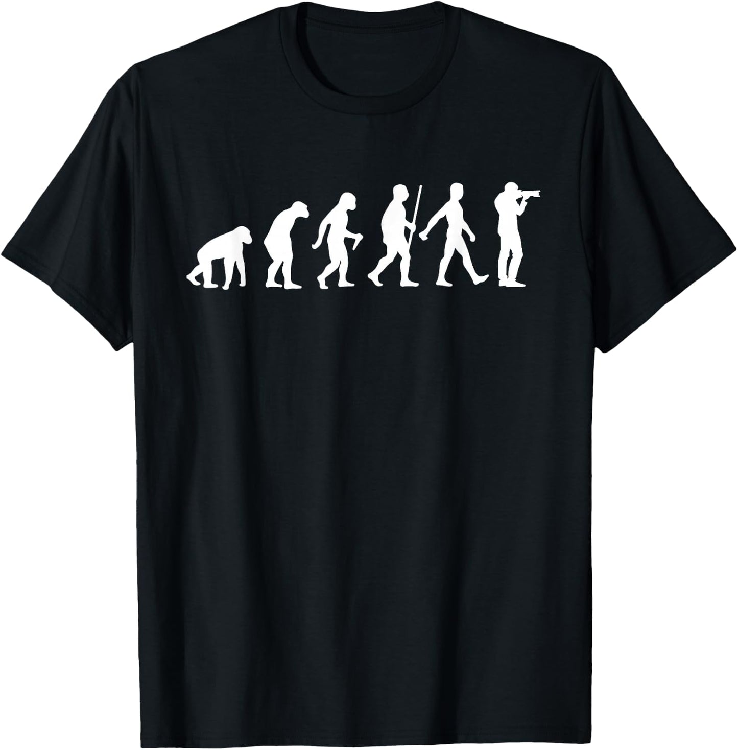 Funny Photographer Art Men Women Photography Camera Lover T-Shirt - T-Shirt | Black