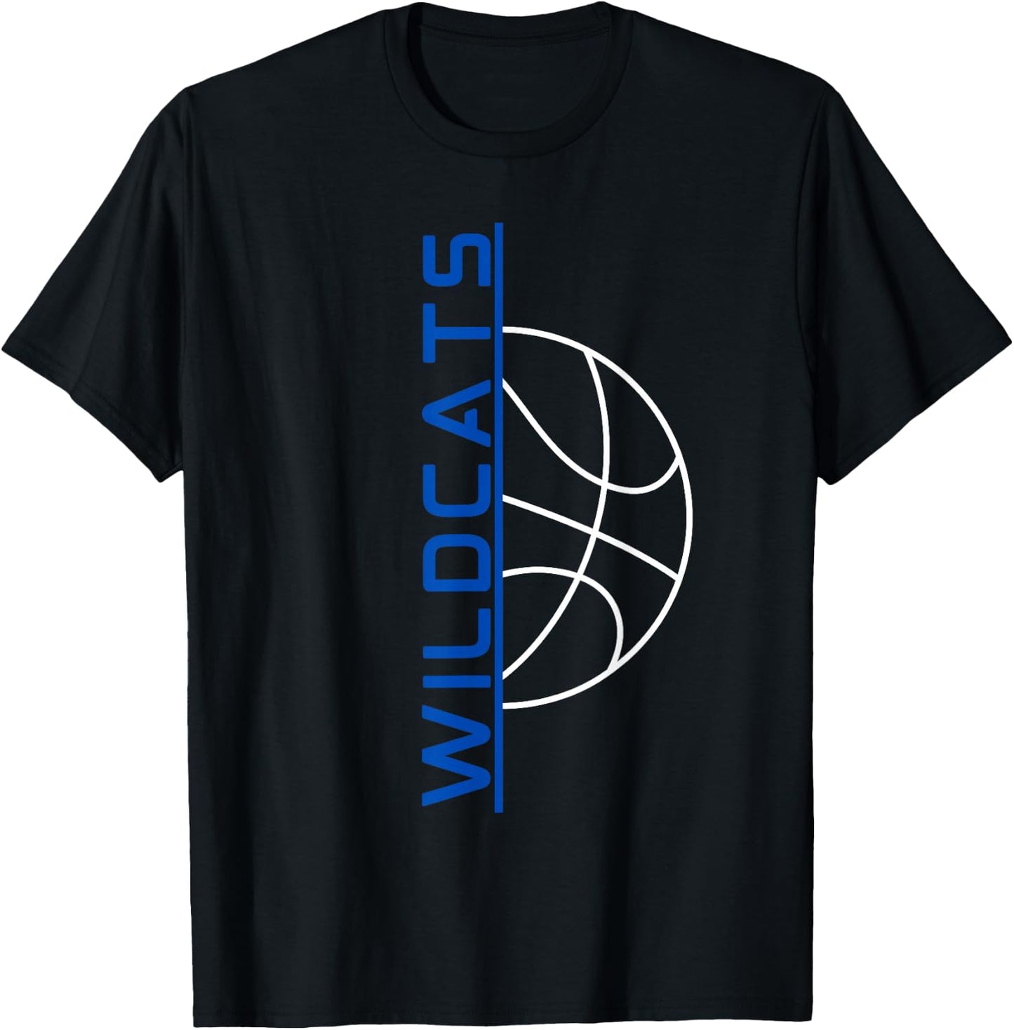 Wildcats Basketball T-Shirt - T-Shirt | Black