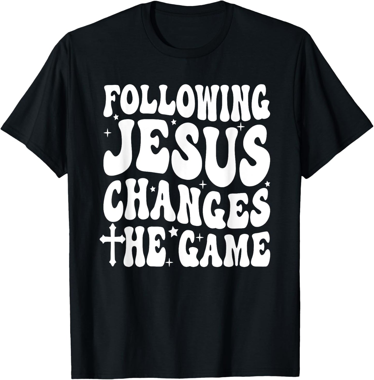 Following Jesus changes the Game T-Shirt - T-Shirt | Black