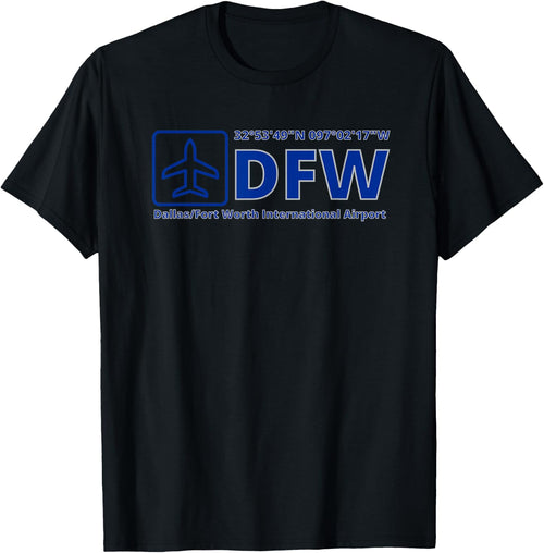 Dallas Fort Worth International Airport DFW Texas GPS Code