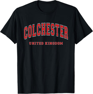 Colchester United Kingdom City T-Shirt - T-Shirt | Black