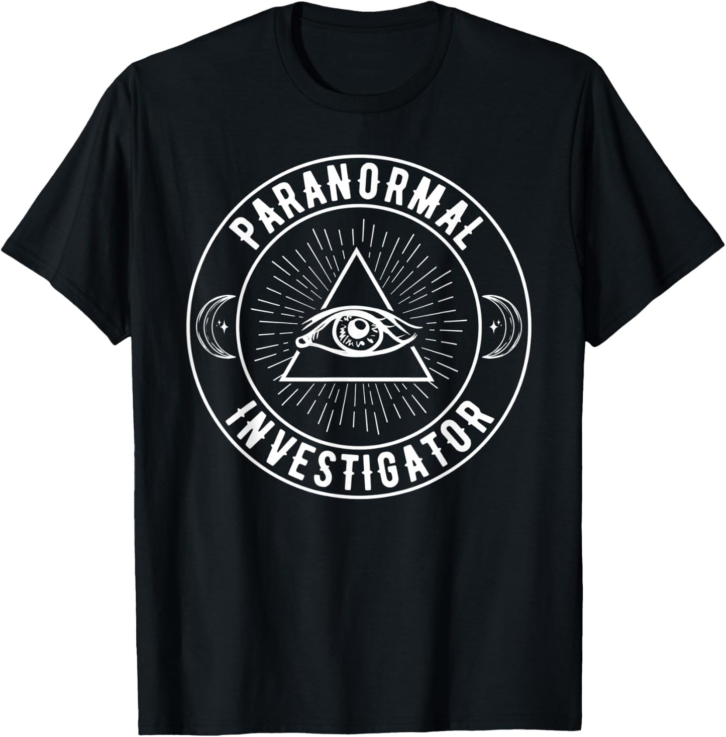 Ghost Hunting Paranormal Investigator T-Shirt - T-Shirt | Black