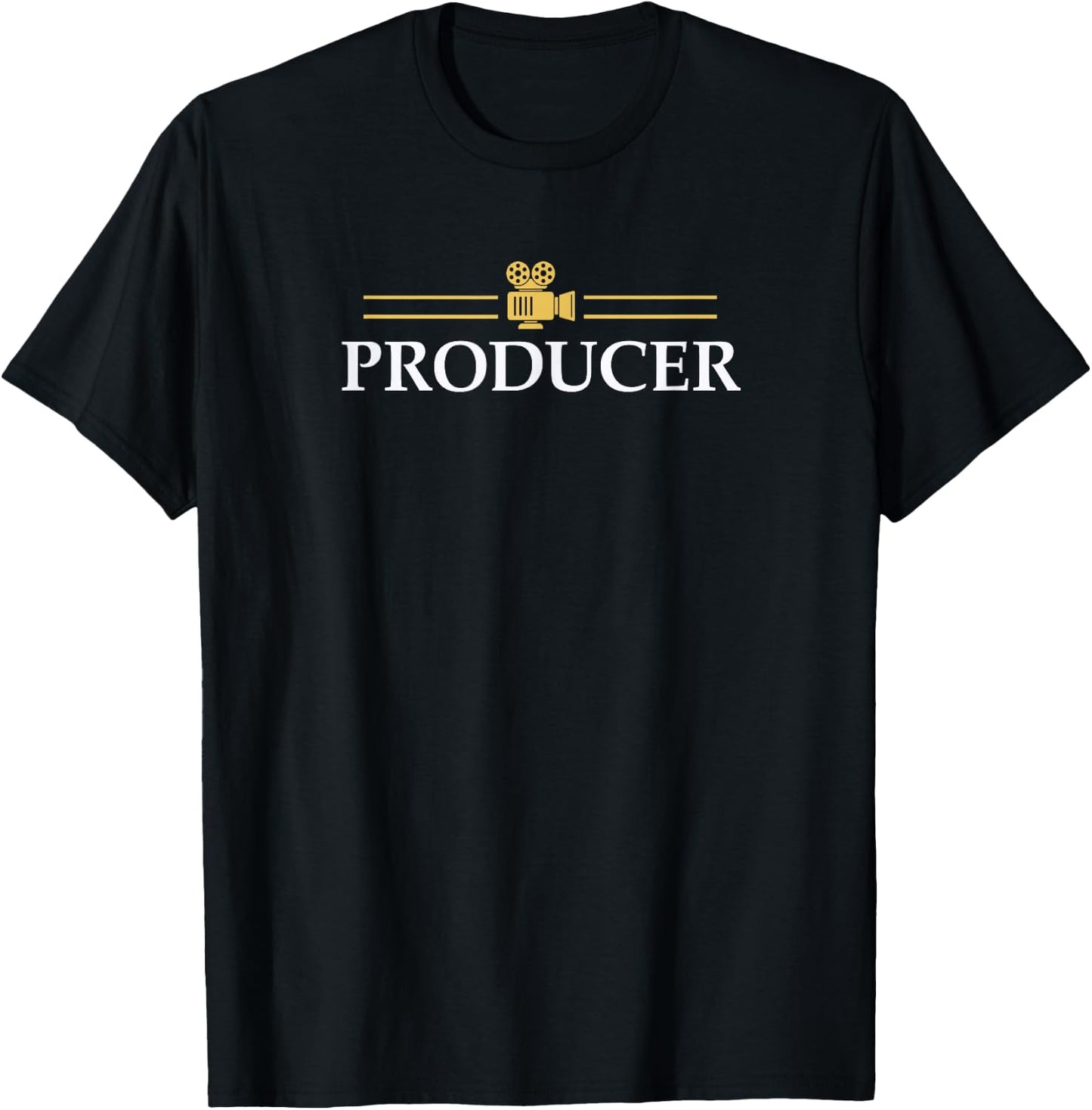 Producer Film-Crew Filmmaker T-Shirt - T-Shirt | Black