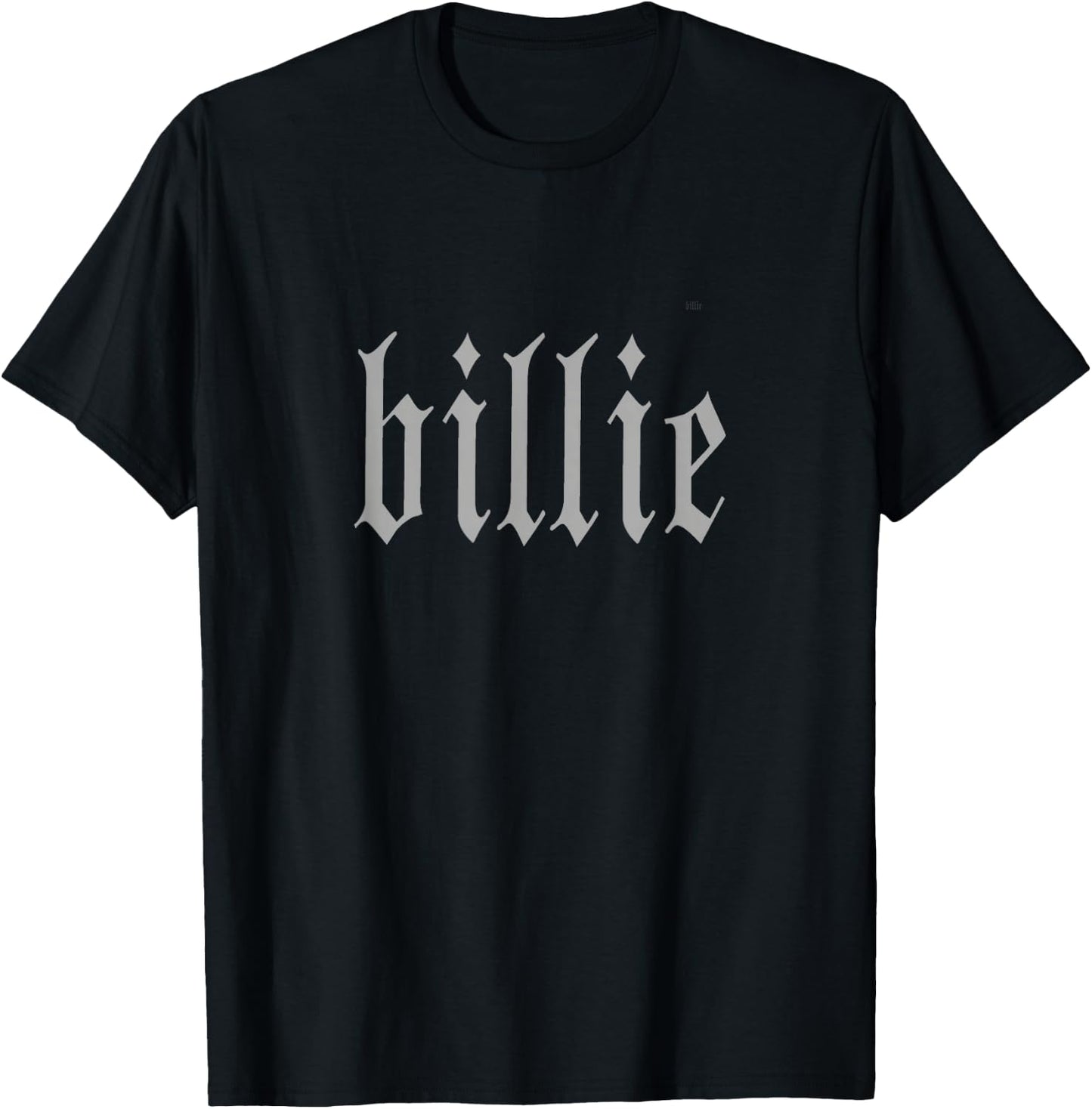 Official Billie Eilish 5 Blue T-Shirt - T-Shirt | Black