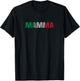 Mom Italian Family Culture Italy Country Mamma T-Shirt - T-Shirt | Black