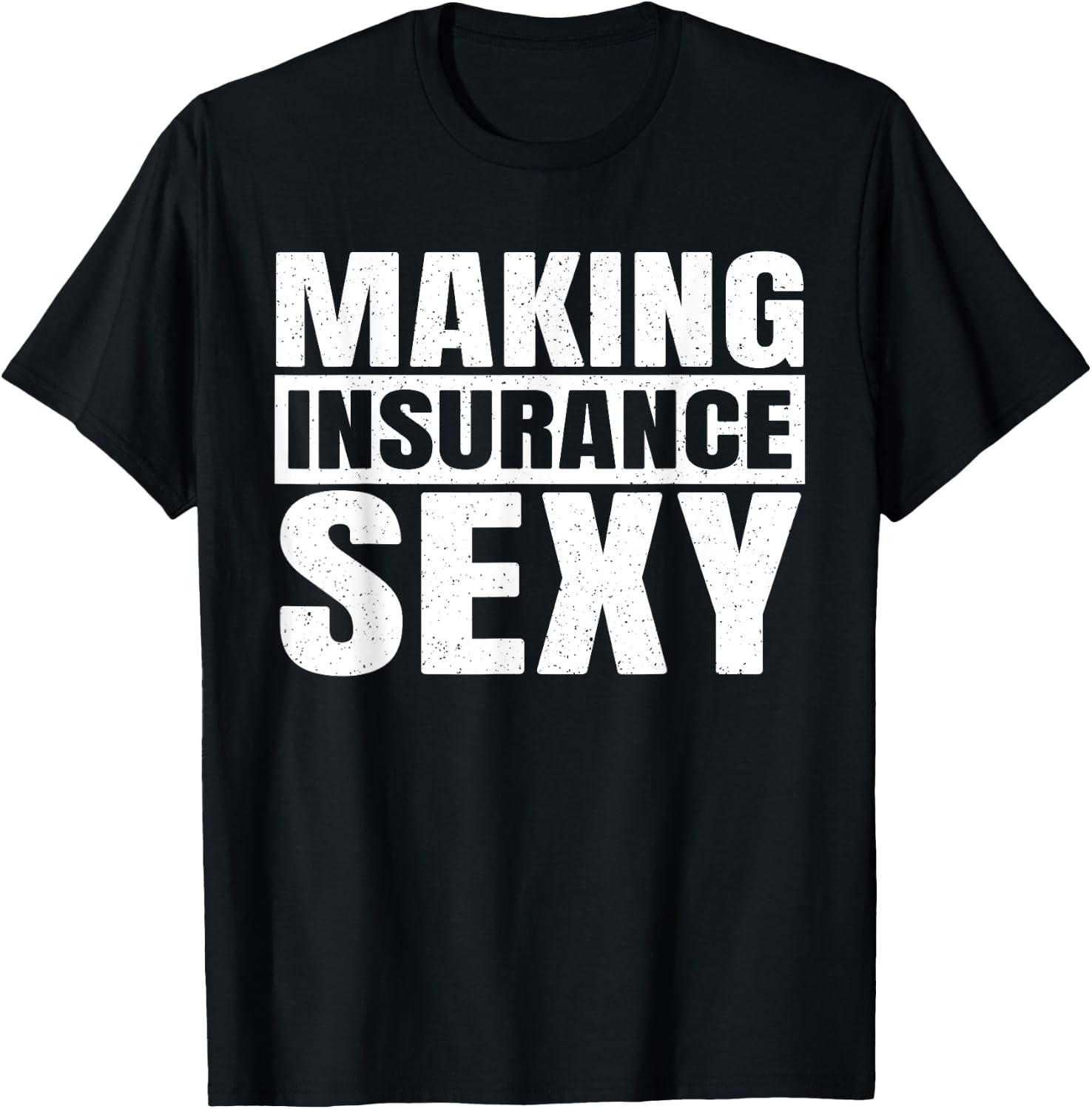 Funny Insurance Agent Art Women Insurance Advisor T-Shirt - T-Shirt | Black