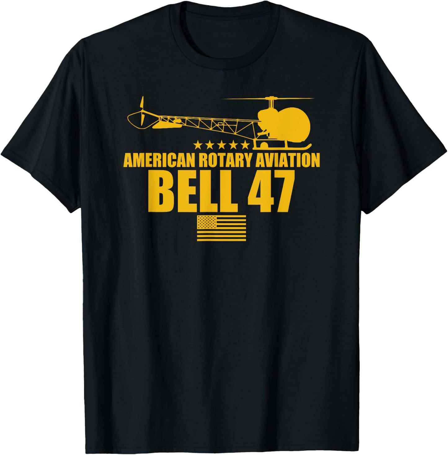 Bell 47 T-Shirt - T-Shirt | Black