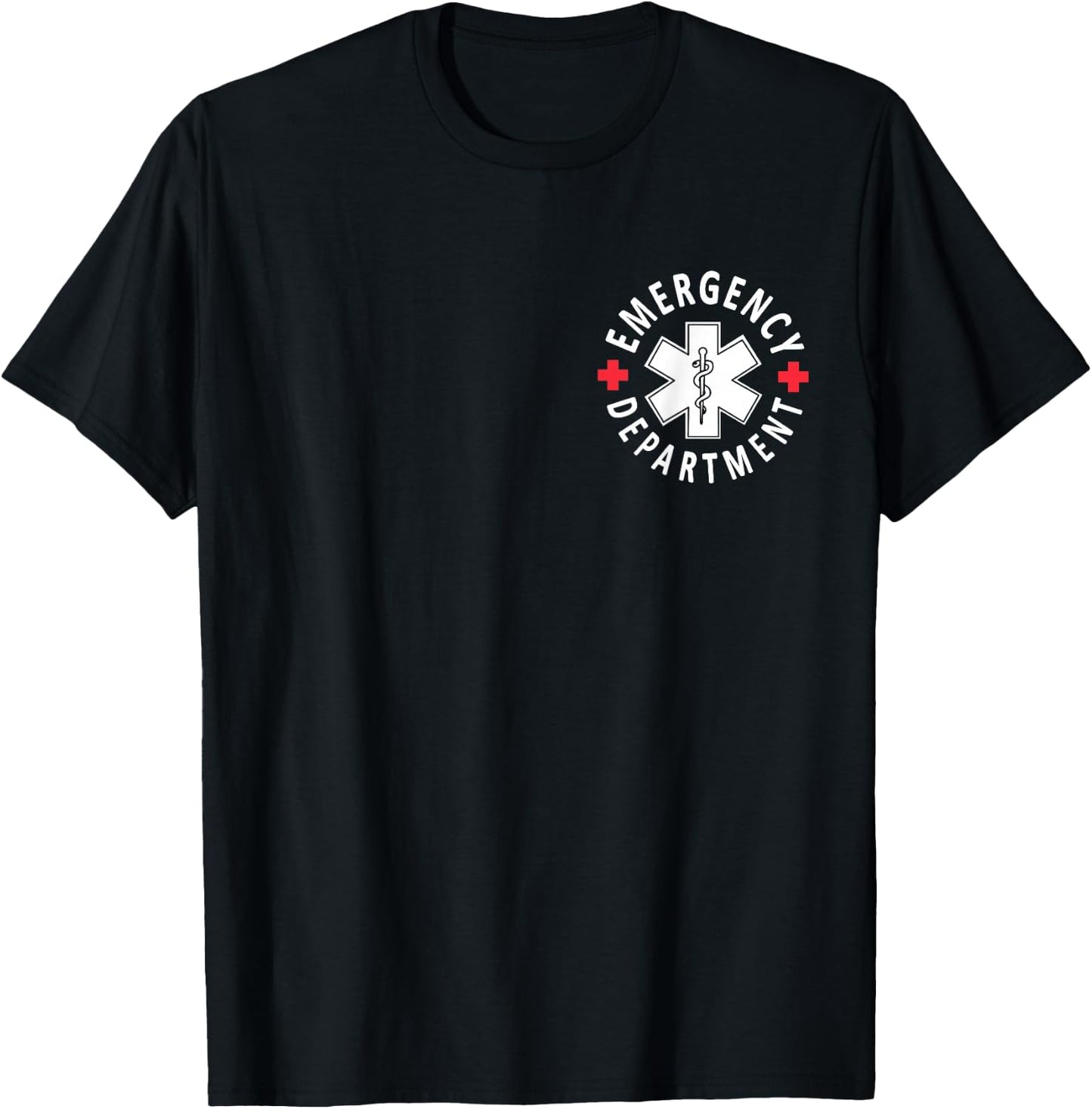 Emergency Department Emergency Room Healthcare Nursing Nurse T-Shirt - T-Shirt | Black