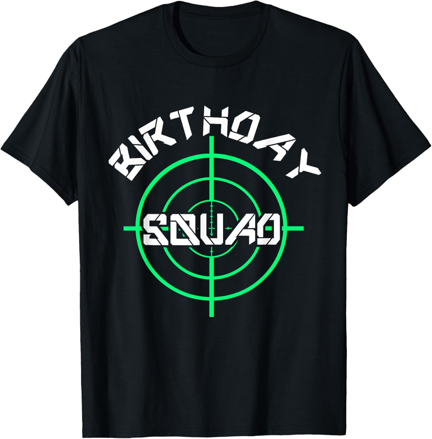 Laser Tag Birthday Squad Laser Tag Team Lasertag Game T-Shirt - T-Shirt | Black