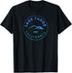 Lake Tahoe California Retro Mountain T-Shirt - T-Shirt | Black