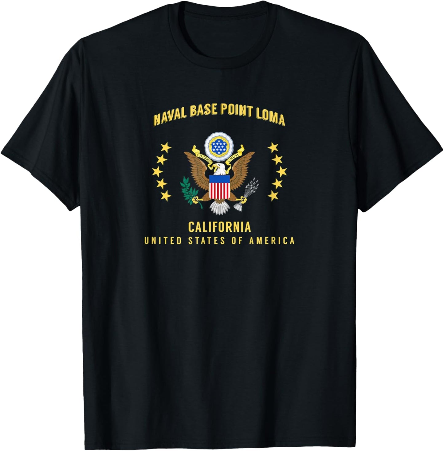 Naval Base Point Loma T-Shirt - T-Shirt | Black