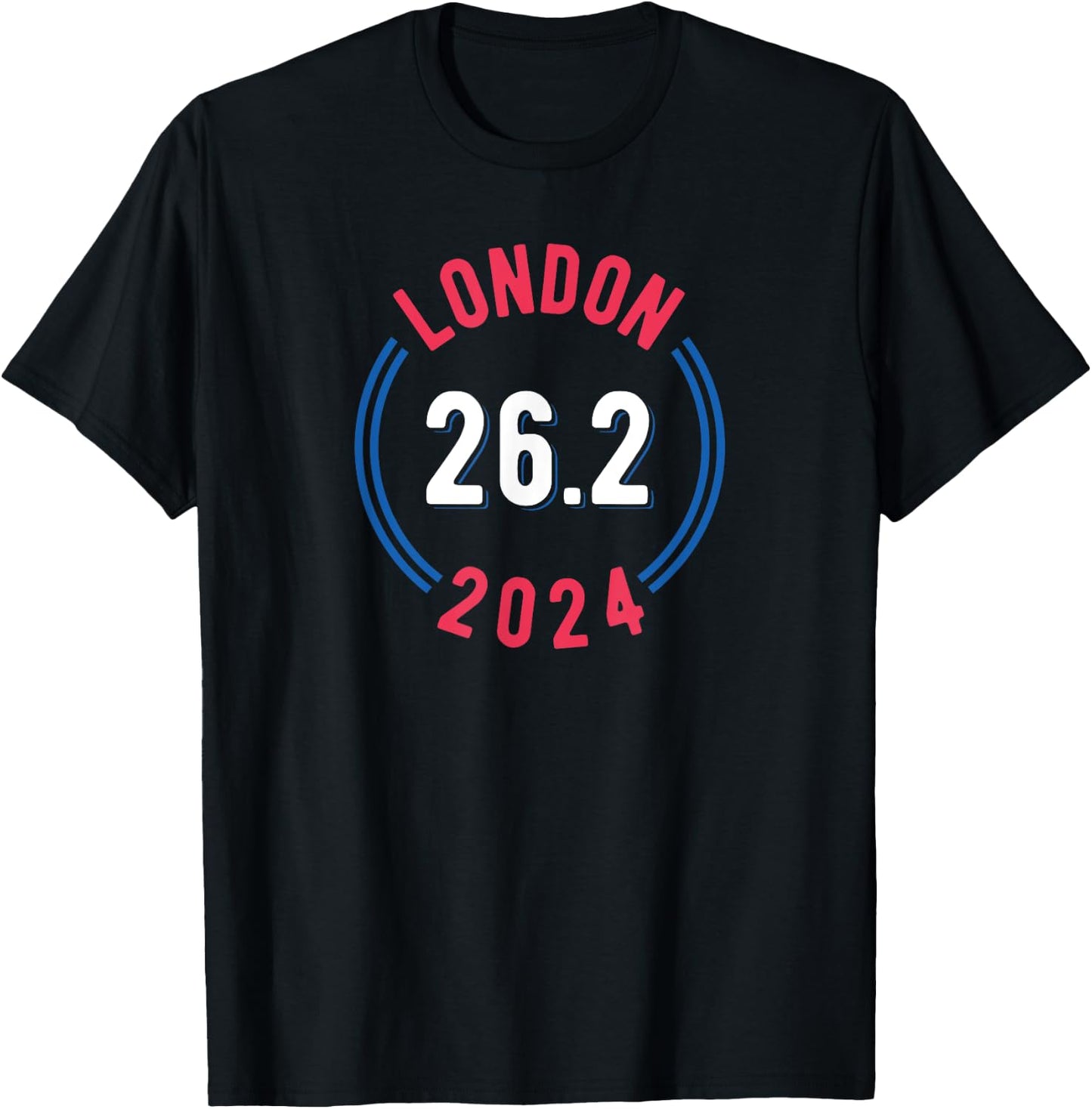 London 2024 Marathon 26.2 T-Shirt - T-Shirt | Black