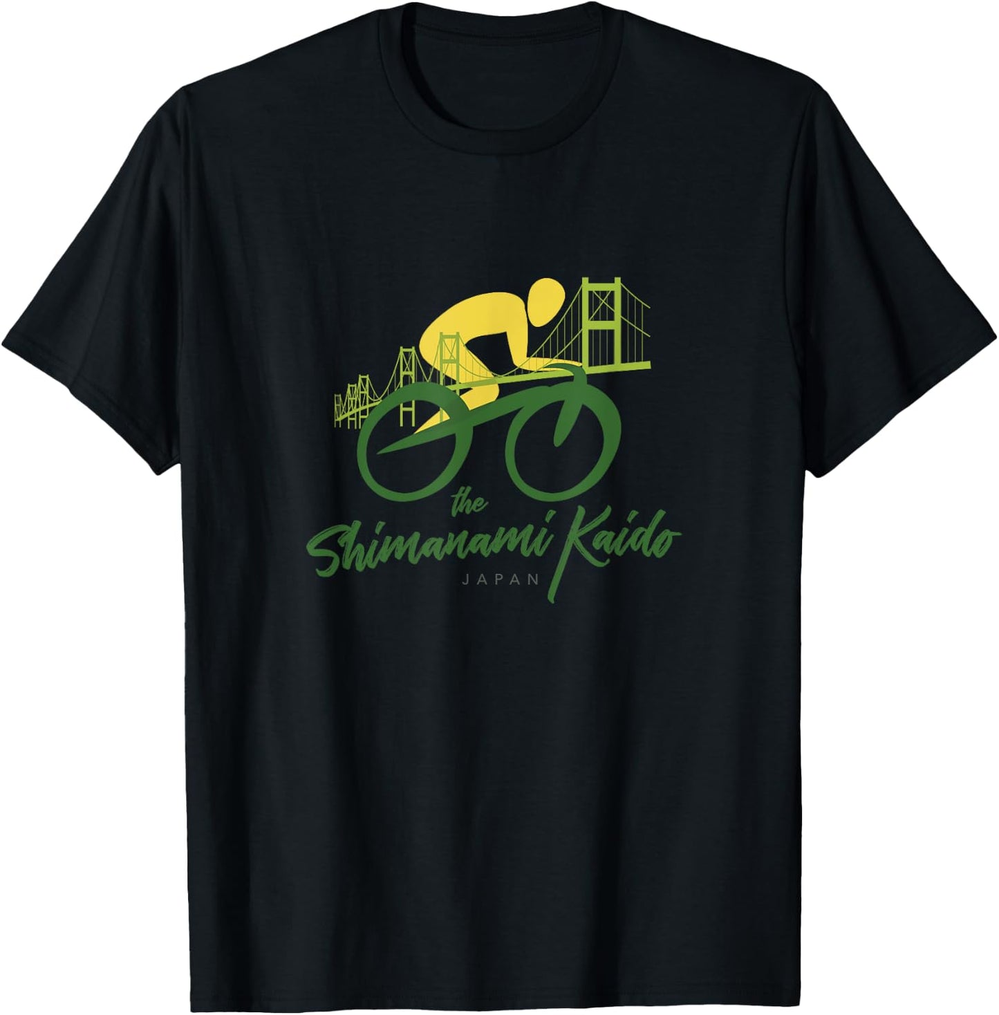Shimanami Kaido - Japan T-Shirt - T-Shirt | Black