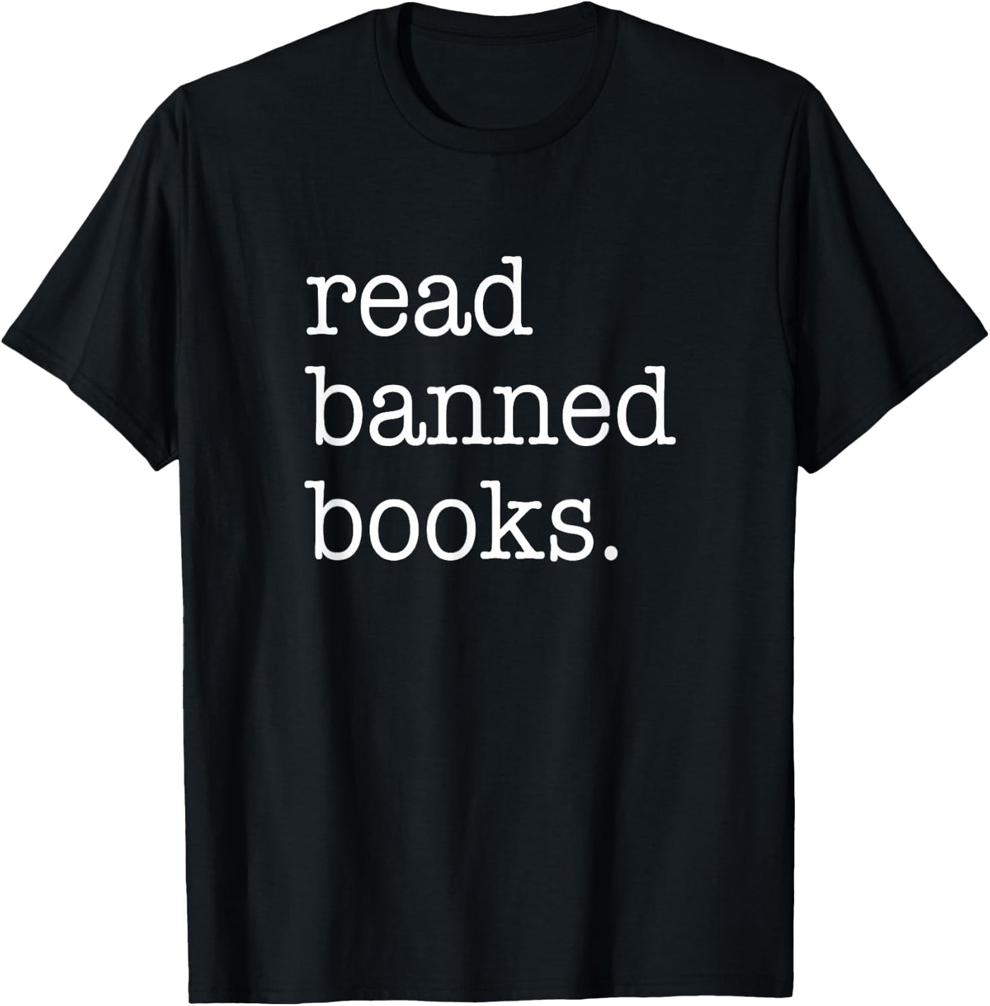 Read Banned Books T-Shirt - T-Shirt | Black