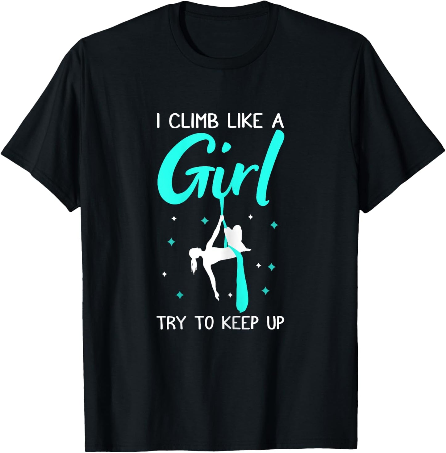Aerialist Aerial Silk Acrobatics & Aerial Yoga T-Shirt - T-Shirt | Black