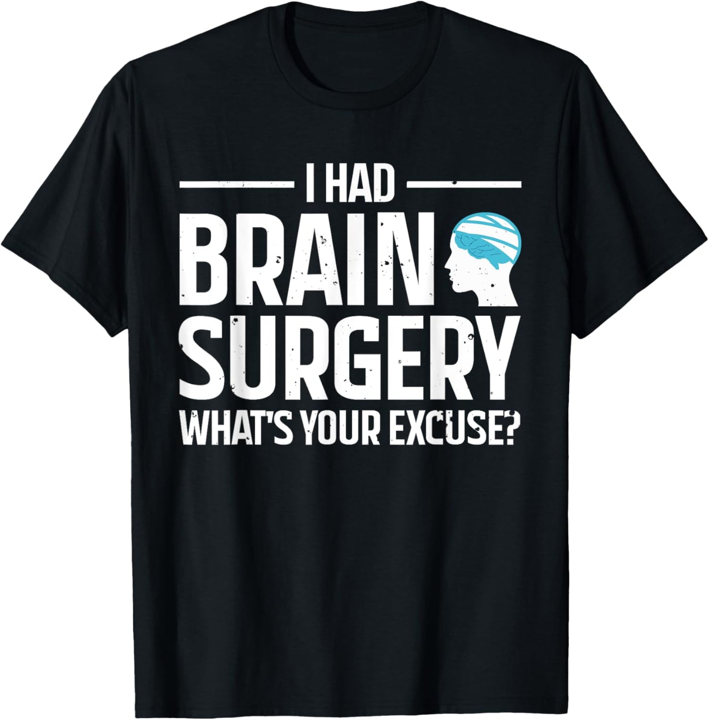 Cool Brain Surgery Women Kids Get Well Soon Recovery T-Shirt - T-Shirt | Black
