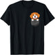 Beagle Dog In Pocket - Dog Trainer Animal Lover Puppy Lover Women Kids T-Shirt - T-Shirt | Black