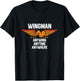Chicken Wing Saying - Funny Food Lover Chicken Wings T-Shirt - T-Shirt | Black