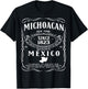 Michoacan Mexico Souvenir Michoacano Morelia Michoacanas T-Shirt - T-Shirt | Black