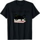 I Read What I Want Cat Funny Bookworms Reading Book T-Shirt - T-Shirt | Black