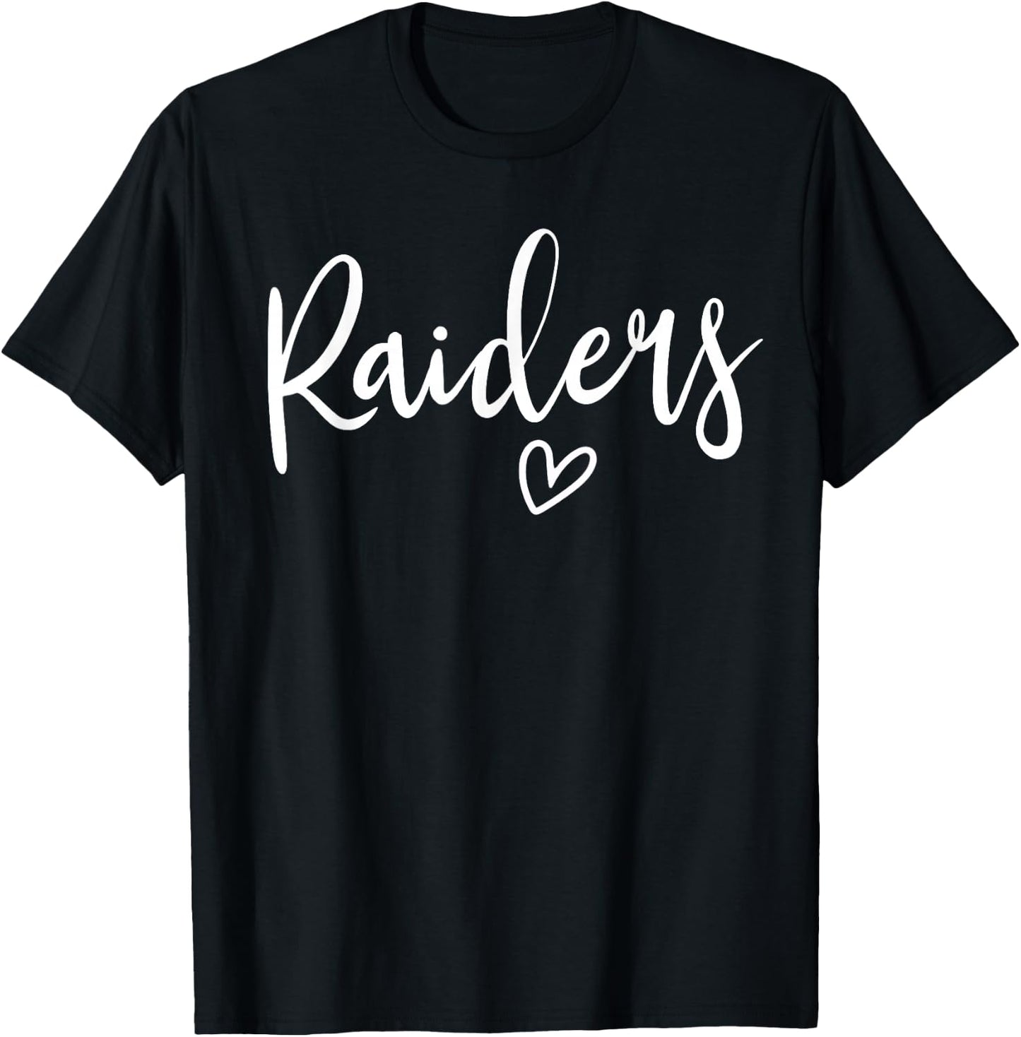 Raiders High School Raiders Sports Team Women's Raiders T-Shirt - T-Shirt | Black