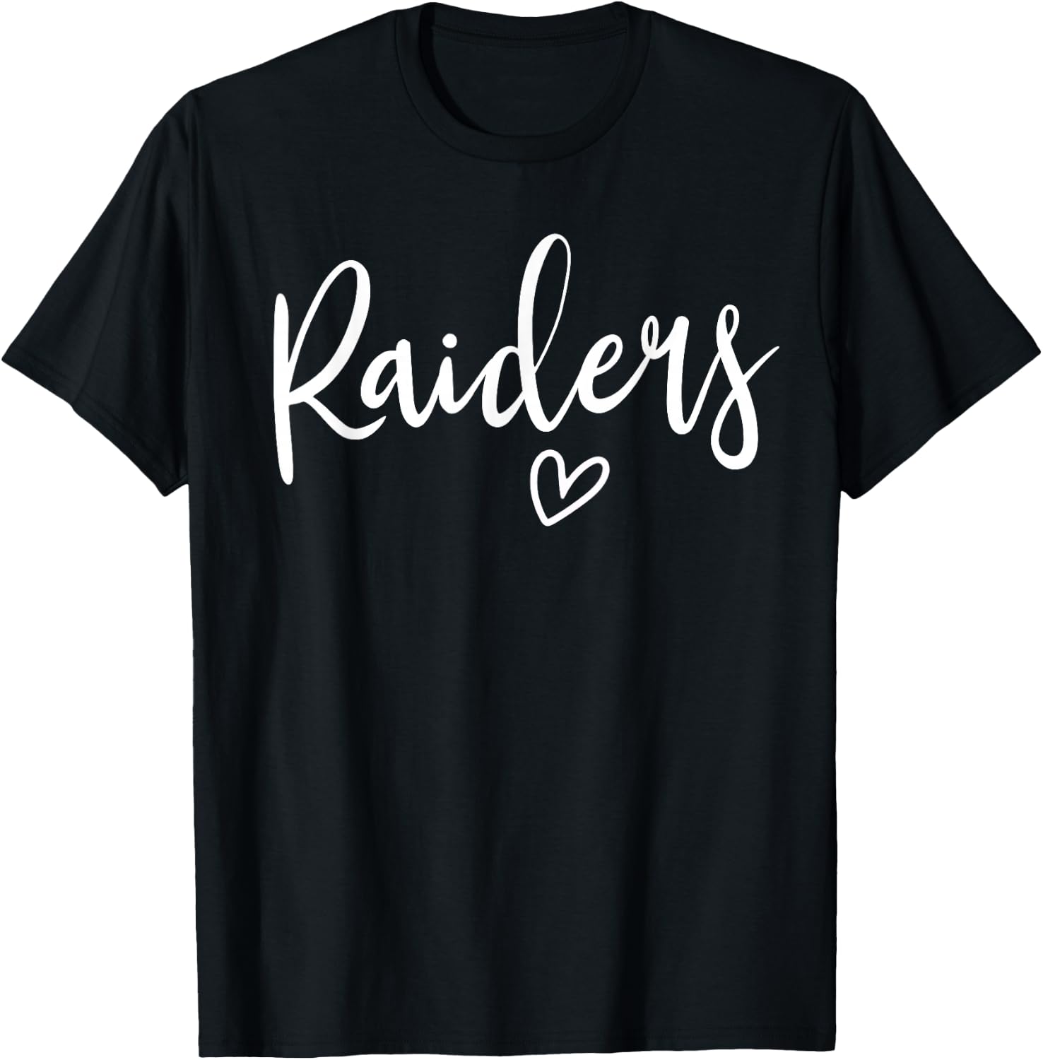 Raiders High School Raiders Sports Team Women's Raiders T-Shirt - T-Shirt | Black