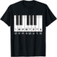 Funny Piano Keys Do Re Mi Fa Sol La Ti Do Solfege Sing Class T-Shirt - T-Shirt | Black