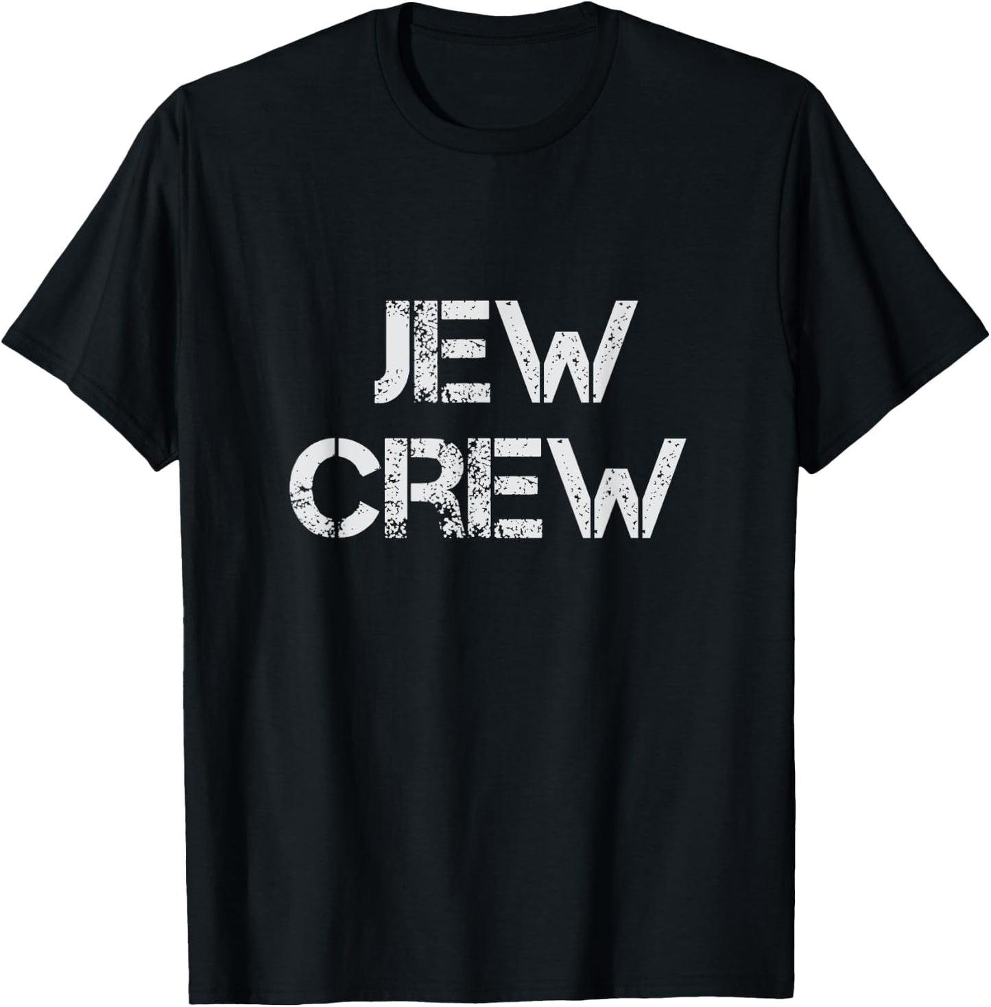 Jew Crew Funny Jewish Summer Camp Counselors Israel Trip Men Women Kids T-Shirt - T-Shirt | Black