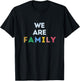 We are Family T-Shirt - T-Shirt | Black