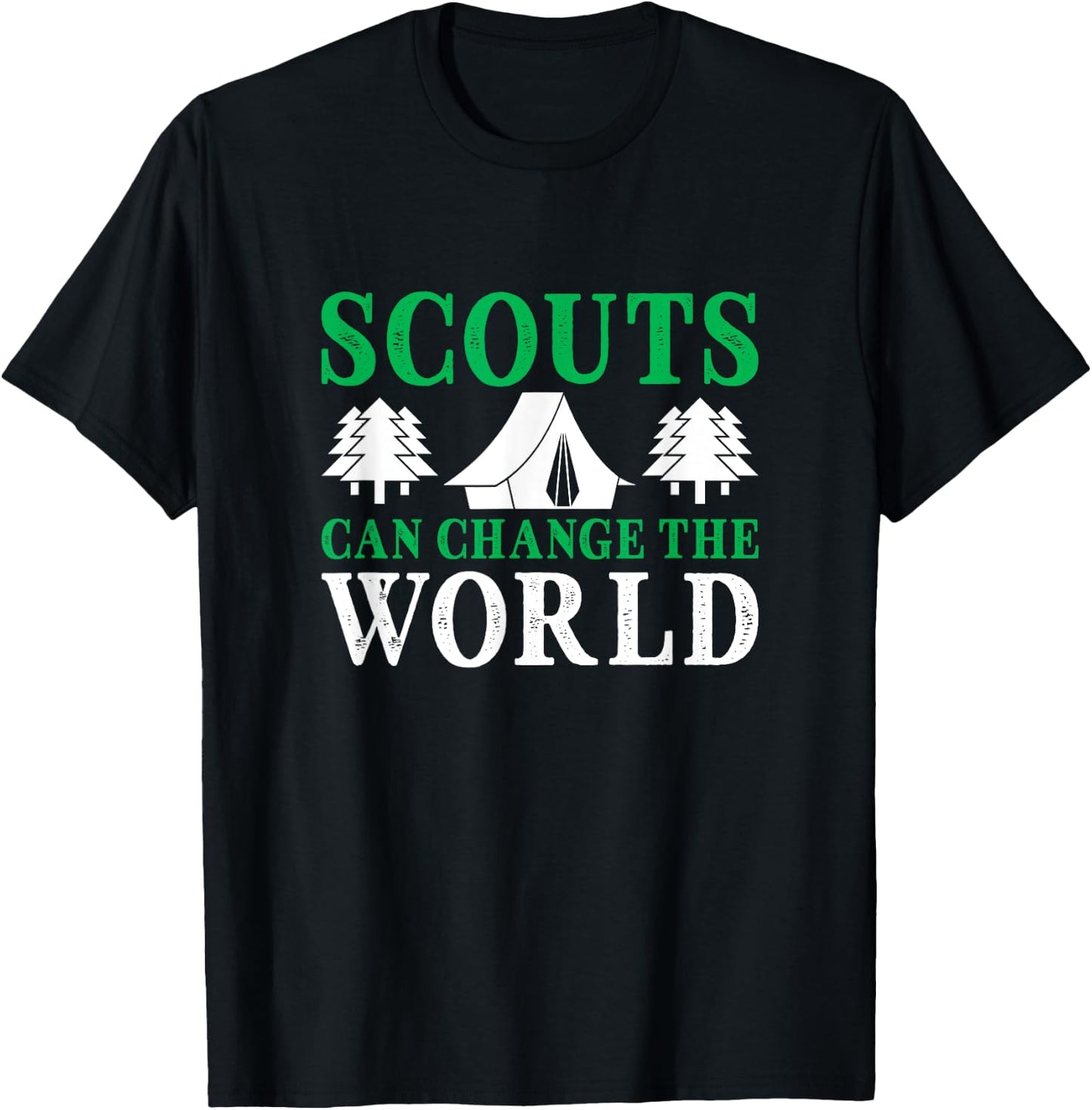 Scout Saying Funny Scouting Camping Scouts T-Shirt - T-Shirt | Black