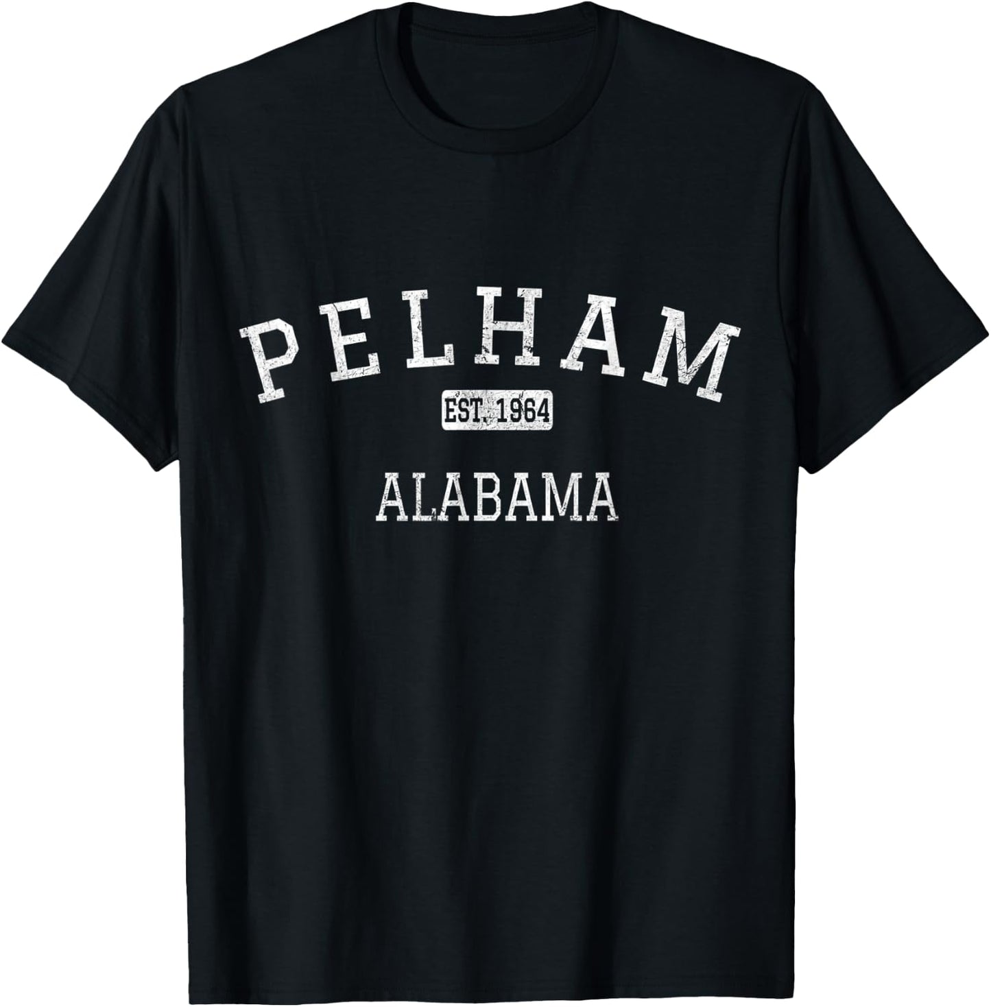 Pelham Alabama AL Vintage T-Shirt - T-Shirt | Black