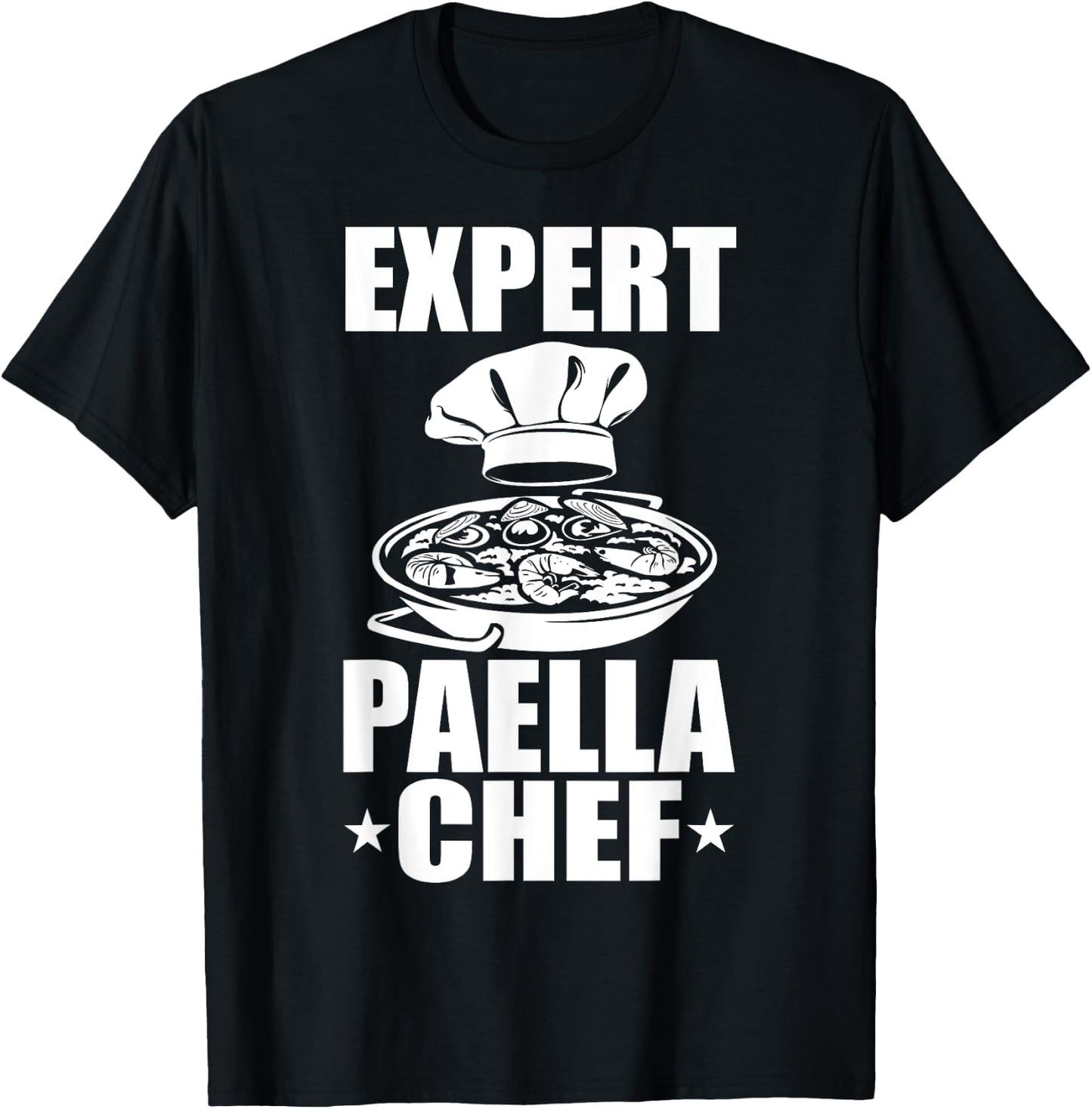 Paella Dish Paella Maker Paella Food Lover Spanish Paella T-Shirt - T-Shirt | Black