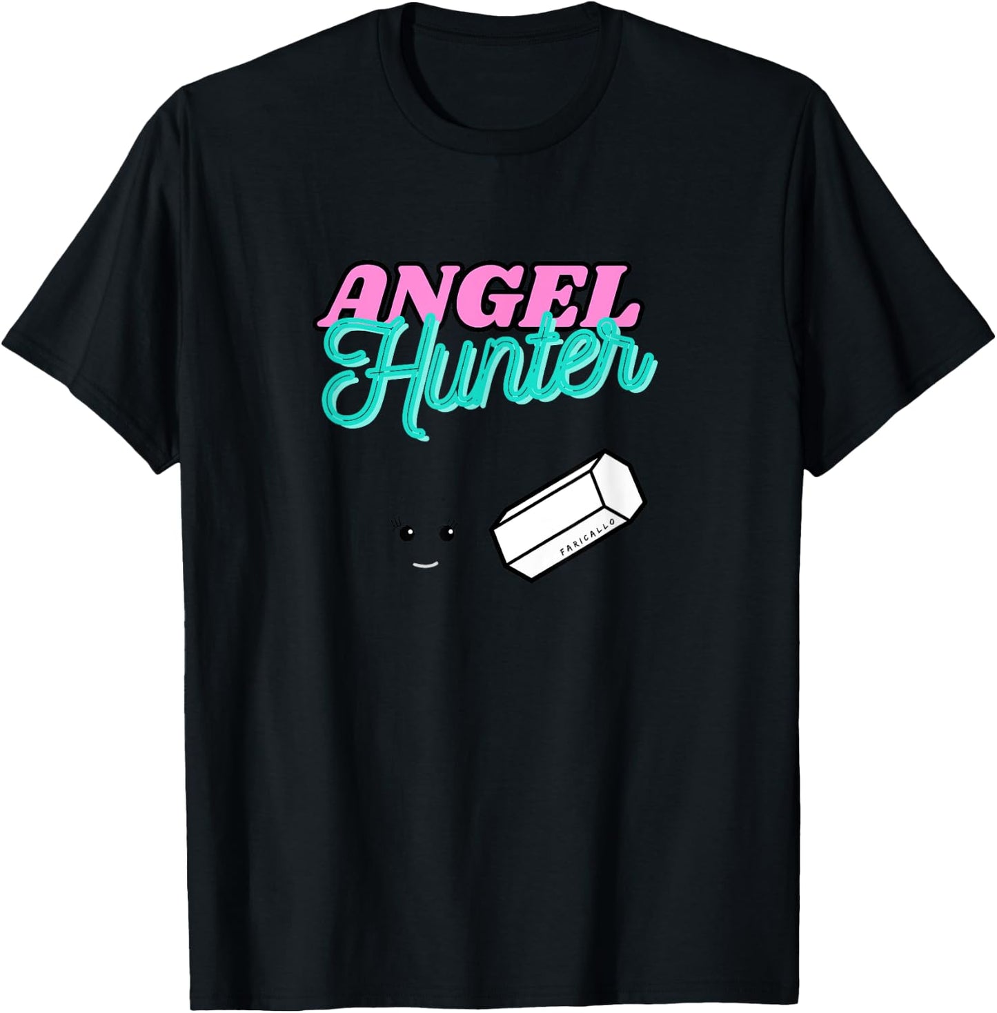 Angel Hunter Cute Trendy Kawaii Funny Sonny Women’s Graphic T-Shirt - T-Shirt | Black