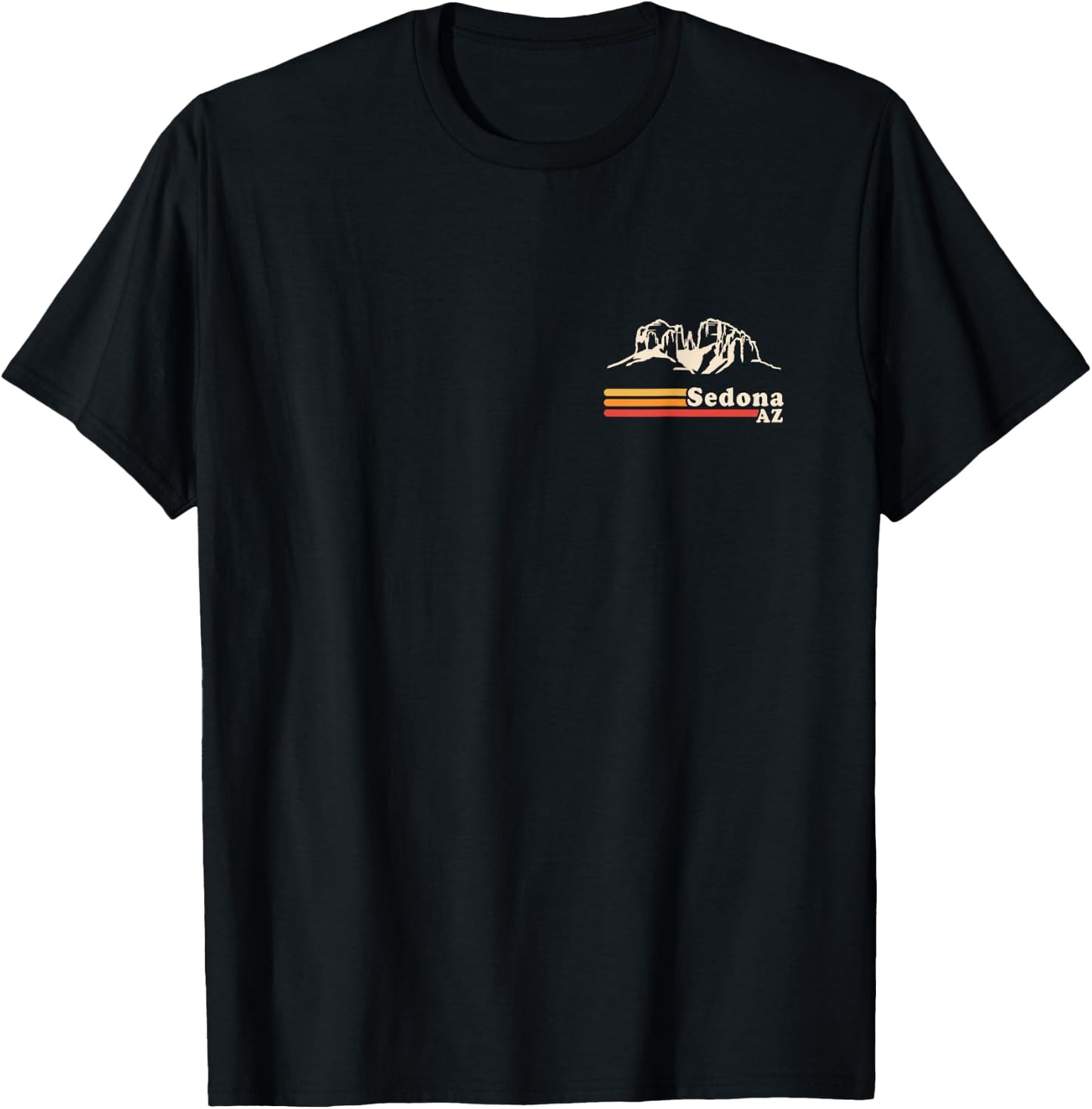 Sedona Arizona Gifts Souvenirs, Retro Sedona T-Shirt - T-Shirt | Black