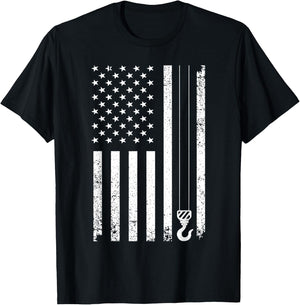 Cool Crane Operator Art Women Tower Crane Operator T-Shirt - T-Shirt | Black
