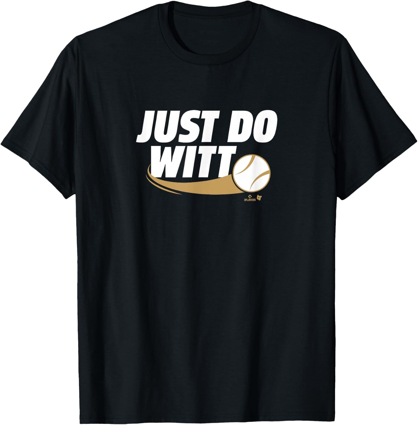 Bobby Witt Jr: Just Do Witt - Kansas City Baseball T-Shirt - T-Shirt | Black