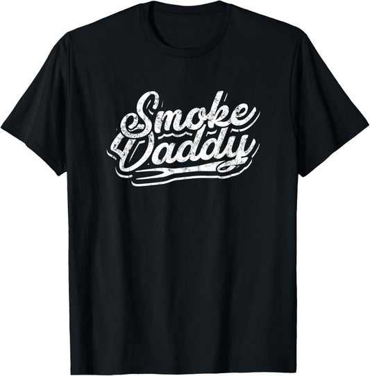 Smoke daddy - Pork and barbecue smoke T-Shirt - T-Shirt | Black