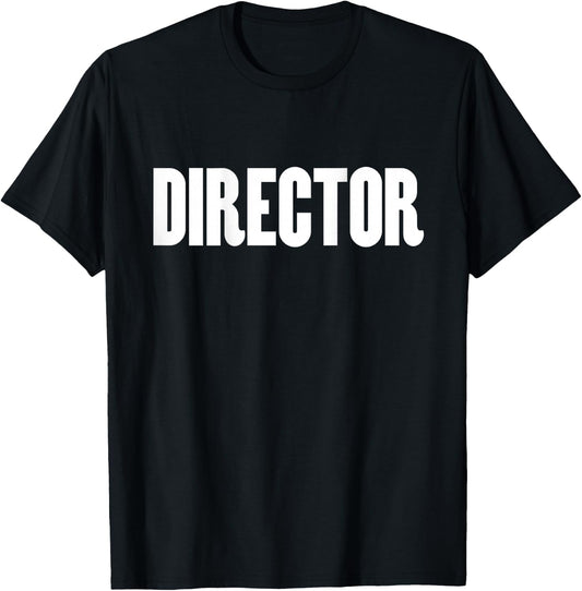 Director Filmmaker T-Shirt - T-Shirt | Black
