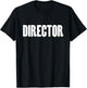 Director Filmmaker T-Shirt - T-Shirt | Black
